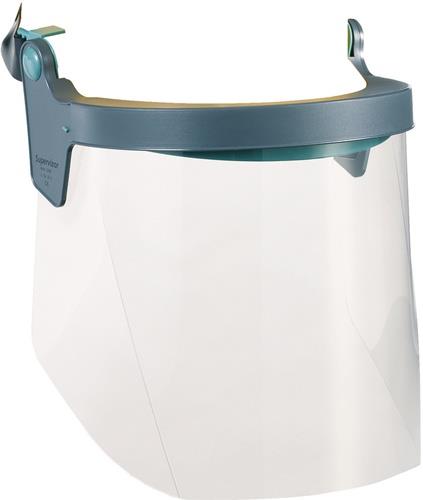 HONEYWELL Gesichtsschutzschirm Supervisor SA66 EN166 1 F3 Halterung: Aluminium / Scheibe: Acetat