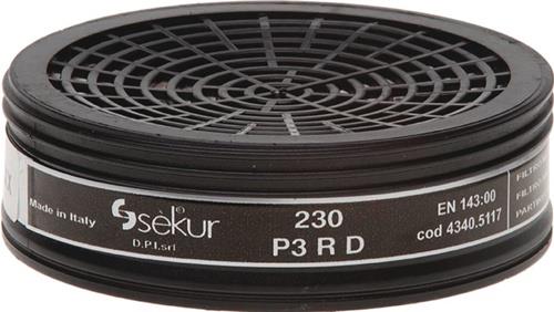 EKASTU Partikelfilter 230 EN 143 P3 f. Polimask 230/GAMMA/Silikone 2 St./Btl.