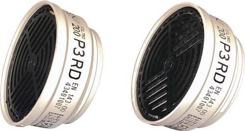 EKASTU Partikelfilter 200 P3R D EN 143 P3 f. Polimask 100/2, C 702/TWIN