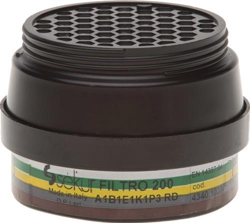 EKASTU Mehrbereichskombifilter 200 A1B1E1K1-P3 f.