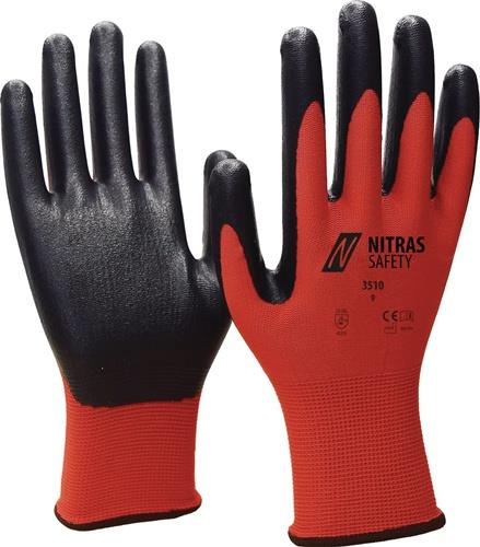NITRAS Handschuhe Nitril Foam Nylon mit Nitrilschaum EN 388