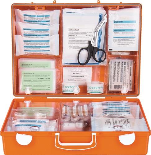 SÖHNGEN Erste Hilfe Koffer gr.MT-CD B400xH300xT150ca.mm orange