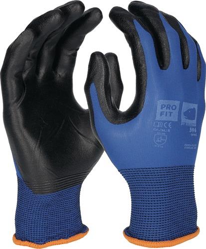 PRO FIT Handschuh SPIKE Gr.9 blau/schwarz PSA II
