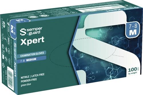 SEMPERMED Einweghandschuhe SEMPERGUARD XPERT Nitril EN 420, EN 374, EN 455, EN 421 Kat. III
