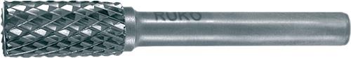 RUKO Frässtift ZYAS Hartmetall Blank Verzahnung KVZ 4 mit Stirn