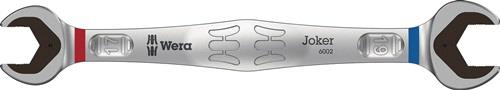 WERA Doppelmaulschlüssel 6002 Joker 17x19mm L.235mm ma verchr.