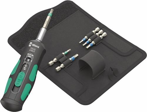 WERA Drehmomentschraubendrehersatz 7515/7 7-teilig 2, 3, 4, 5, 6 Nm