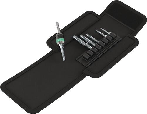 WERA Kombigewindebohrer-Bit-Satz 847/7 8-tlg.1/4 Zoll Falt-Ta