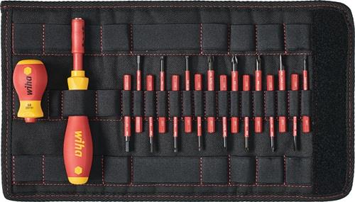 WIHA Schraubendrehersatz SlimVario® mit Wechselklingen VDE isoliert