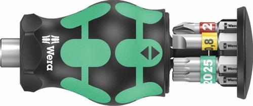 WERA Magazinbithalter K K Stubby Magazin 6-teilig