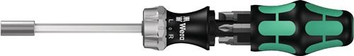 WERA Magazinbithalter KK 27 RA 1 7-teilig Schlitz / PH / PZD