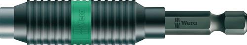 WERA Bithalter Rapidaptor 1/4 ″ F 6,3 1/4 ″ C 6,3 + E 6,3 Schnellwechselfutter Länge 75 mm