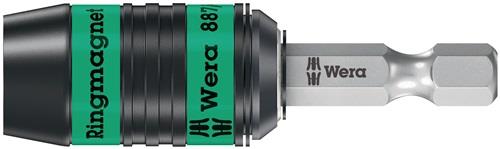 WERA Bithalter 887/4 RR Rapidaptor 1/4 ″ F 6,3 1/4 ″ C 6,3 + E 6,3 Schnellwechselfutter Länge 57 mm