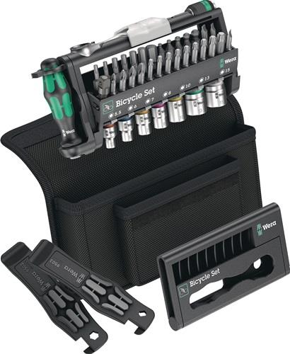 WERA Bit-/Steckschlüsselset Bicycle Set 3 41-teilig PH/TORX®/Schlitz/6-KT.