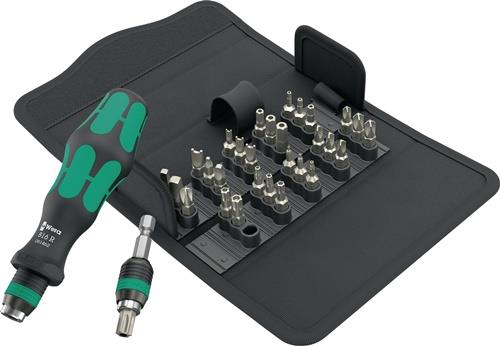WERA Bitsortiment KK 71 Security 32-teilig für Sicherungsschrauben