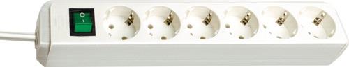 BRENNENSTUHL Steckdosenleiste Eco Line 16 A 250 V weiß