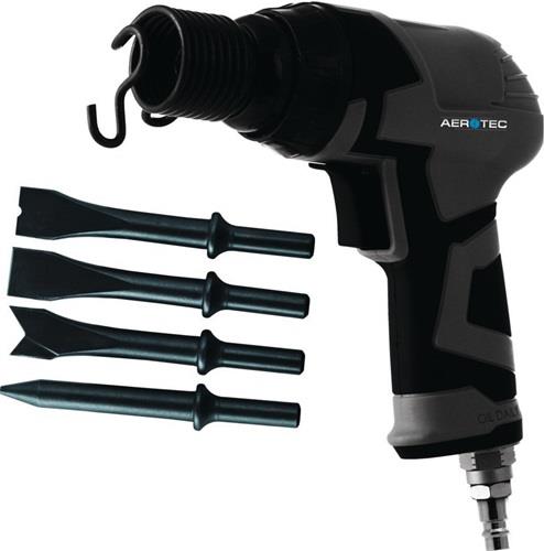 AEROTEC Druckluftmeißelhammer CSP 150 Set 4500 min-¹ 11 mm Sechskant 4-5 J