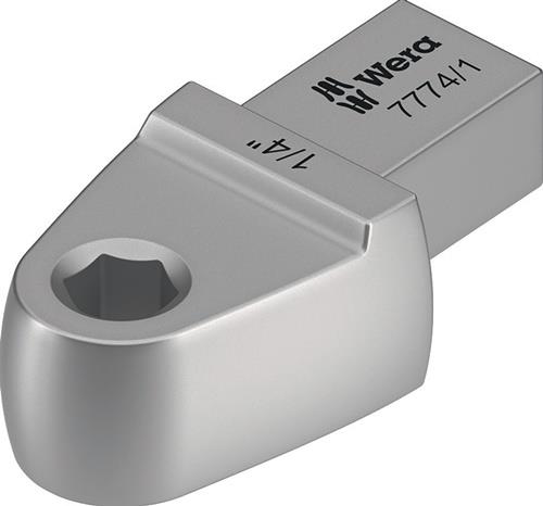 WERA Einsteckbitadapter 7774/1 1/4 ″ 9 x 12 mm CV-Stahl