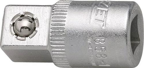 HAZET Vergrößerungsstück 858-1 Antrieb 1/4 ″ Abtrieb 3/8 ″ Länge 26,5 mm