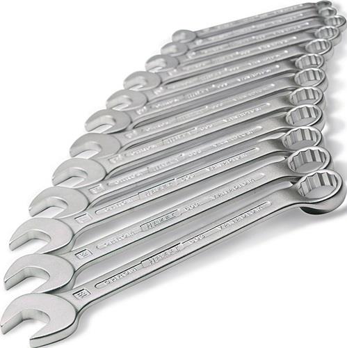 HAZET Ringmaulschlüsselsatz 603/17N 17-teilig Schlüsselweite 7-27 mm Form B CV-Stahl