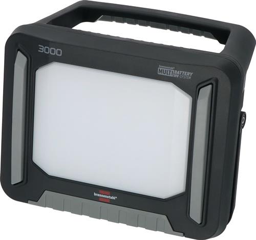 BRENNENSTUHL LED-Akku-Baustrahler 3000 MA 30 W 3150 lm 5 m H07RN-F 2X1,0 18 V IP65