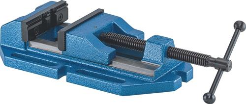 RÖHM Bohrmaschinenschraubstock BOF Backenbreite 135 mm niedrig, stabil, mit Gewindespindel Spannweite 160 mm