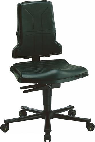 BIMOS Arbeitsdrehstuhl Sintec B Rollen Polypropylen ESD grau 430-580 mm