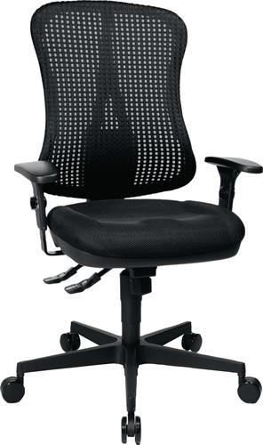 TOPSTAR Bürodrehstuhl Head Point SY mit Synchronmechanik mit Armlehnen Tragfähigkeit 110 kg