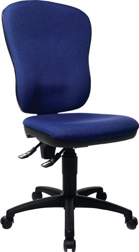 TOPSTAR Bürodrehstuhl mit Permanentkontakt ohne Armlehnen Tragfähigkeit 110 kg