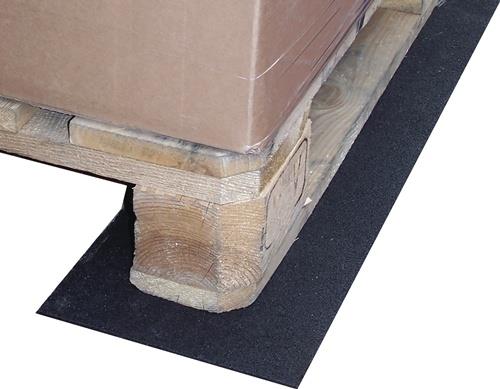 TECWERK Antirutschmatte L20 cm B10 cm D8 mm aus Granulat 10 Zuschnitte