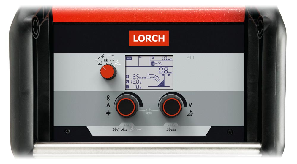 Lorch R-Serie Bedienfeld