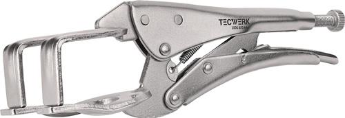 TECWERK Schweißergripzange Gesamtlänge 280 mm Spannweite max. 50 mm