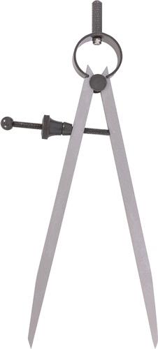 TECWERK Federzirkel mit Schnellspannmutter