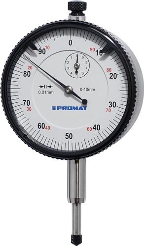 PROMAT Messuhr DIN 878 10 mm Ablesung 0,01 mm