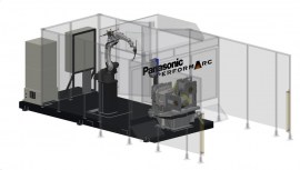 PANASONIC Roboterschweißzelle PA-ET