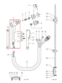 Brennerkörper PR 122 W-M