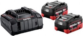 METABO Akku-Set Basic 5,5 LiHD 18 V 2 x 5,5 (LiHD) Ah Karton