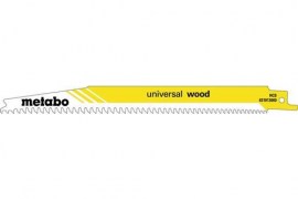 METABO Säbelsägeblätter universal wood