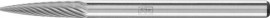 PFERD TOOLS Schleifstift ZY STEEL D20xH25mm 6mm Edelkorund ADW 60 ZY PFERD