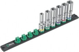 WERA Steckschlüsseleinsatzset Deep 1 9-teilig Antrieb 12,5 mm (1/2) ″