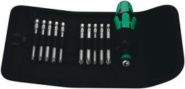 WERA Bitsatz Kraftform Kompakt 41 11-teilig mit Rapidaptor-Schnellwechselfutter
