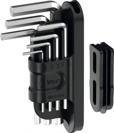 WERA Winkelschlüsselsatz Tool-Check Modular Hex-Plus 1 8-teilig Hex-Plus
