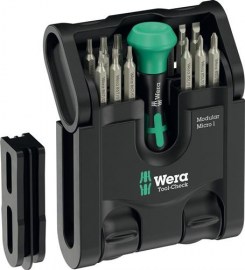 WERA Bitsortiment Tool-Check Modular Micro 1 22-teilig