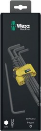 WERA Winkelschraubendrehersatz 950/9 Hex-Plus Imperial 1 SB SiS 9-teilig zöllig Innensechskant / Hex-Plus / Kugelkopf