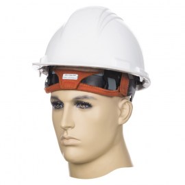 Stirnband für Schutzhelme, klett, braun 2er-Pack WELDAS 20-3200V