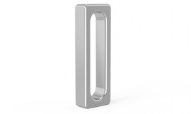 Universal-Anschlag 150 L verchromt