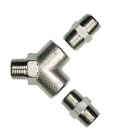 3M 2-fach Ausgang für Aircare - 3/8“ Innengewinde plus Adapter mit 3/8“ Außengewinde