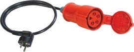 BENNING Messadapter für 3-phasige Verbraucher passiv 32 A CEE-Schutzkontaktstecker