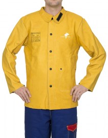 Schweißerjacke Vollleder WELDAS Golden Brown™