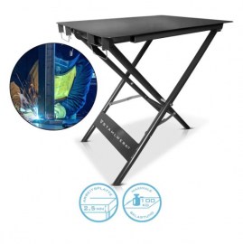 STAHLWERK Schweißtisch klappbar FWT-890 ST 890 x 595 mm mit 100 kg Tragkraft